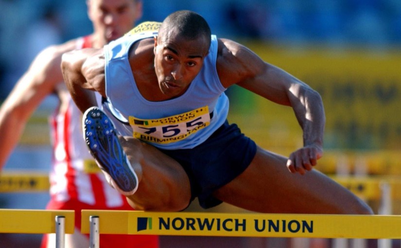Colin Jackson: ‘When things open up again, I’ll be in the front&nbsp;row’